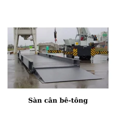 sàn cân bê-tông