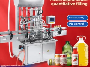 Máy Chiết Rót Nhũ Tương 6 Đầu