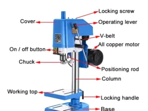 Alternative view of Máy khoan bàn công nghiệp nhỏ 16MM 750W