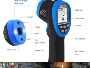 Nhiệt kế hồng ngoại công nghiệp -50 đến 1500 độ C