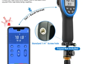 Nhiệt kế hồng ngoại công nghiệp -50 đến 1500 độ C 4