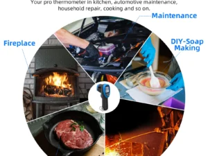 Nhiệt kế hồng ngoại công nghiệp -50 đến 1500 độ C 6