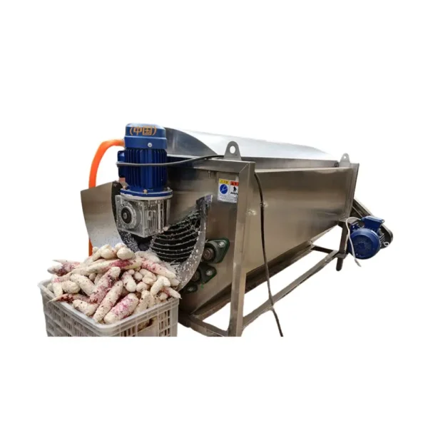 Máy lột vỏ sắn