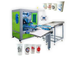 Máy In Lưới Ly Giấy PP PET Tự Động