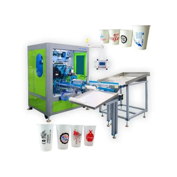 Máy In Lưới Ly Giấy PP PET Tự Động