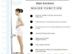 Cân sức khỏe đo chiều cao tự động