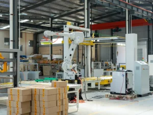 Robot xếp thùng ABB 6